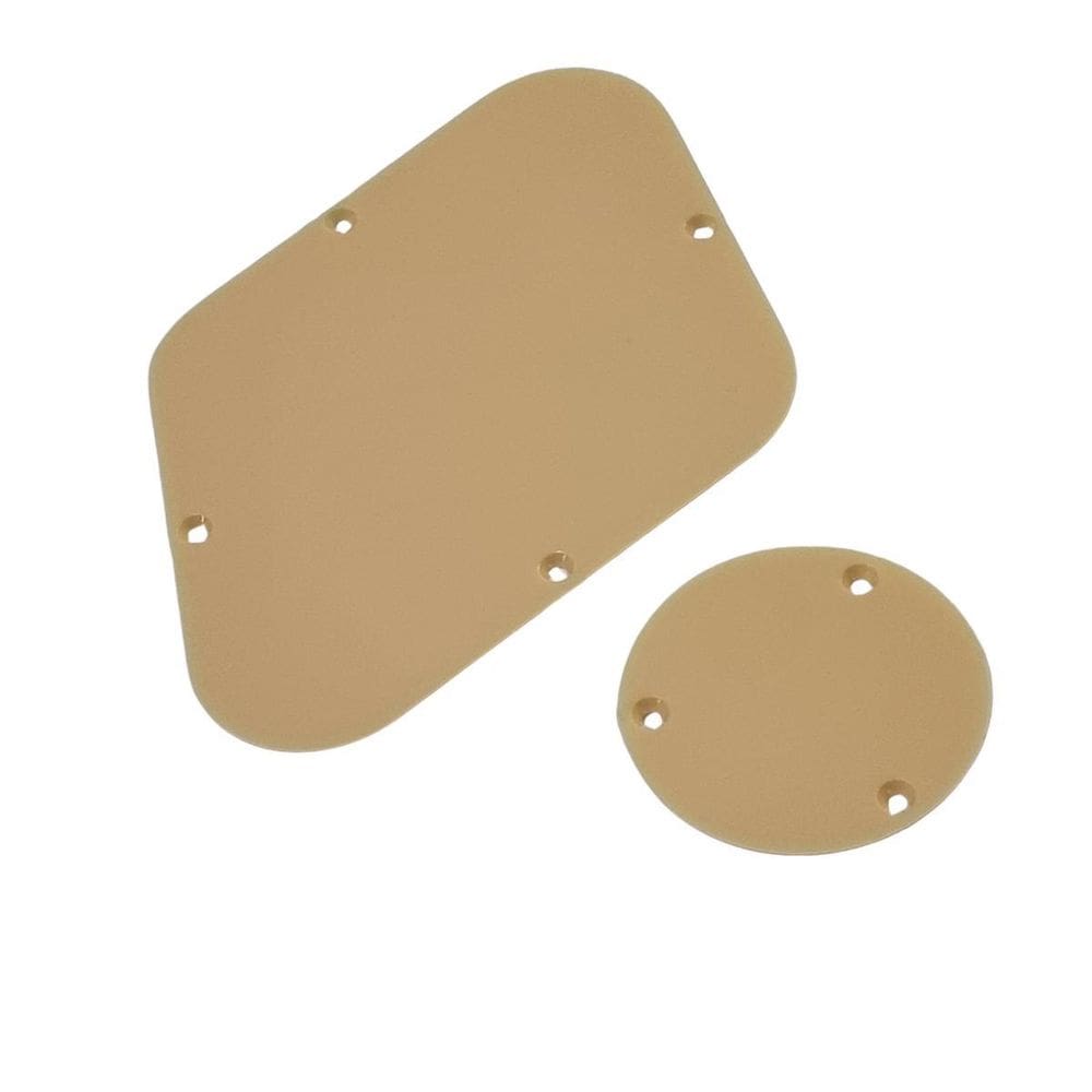 Escudos Les Paul Traseiros Tampas Da Elétrica Creme Ronsani