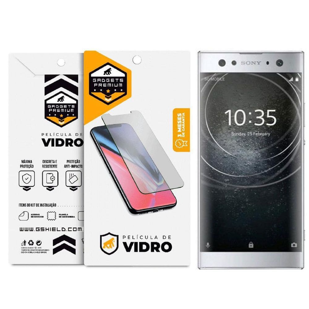 Película De Vidro Dupla Xperia Xa2 - Gshield