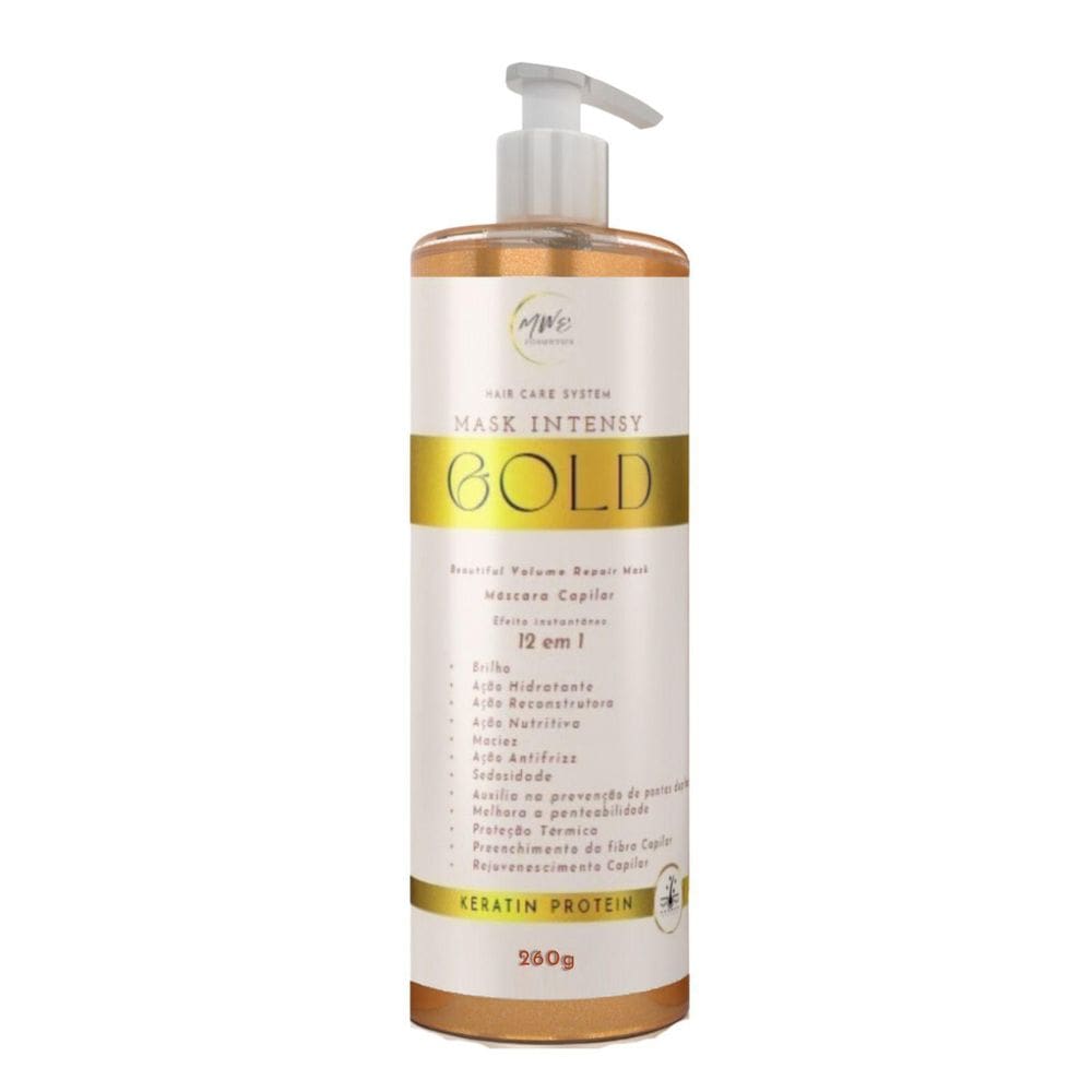 Máscara Hidratação E Recuperação - Mask Intensy Gold 260G