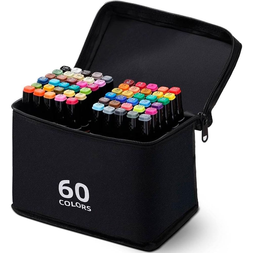 Canetinhas Coloridas Kit 60 Unidades Linha