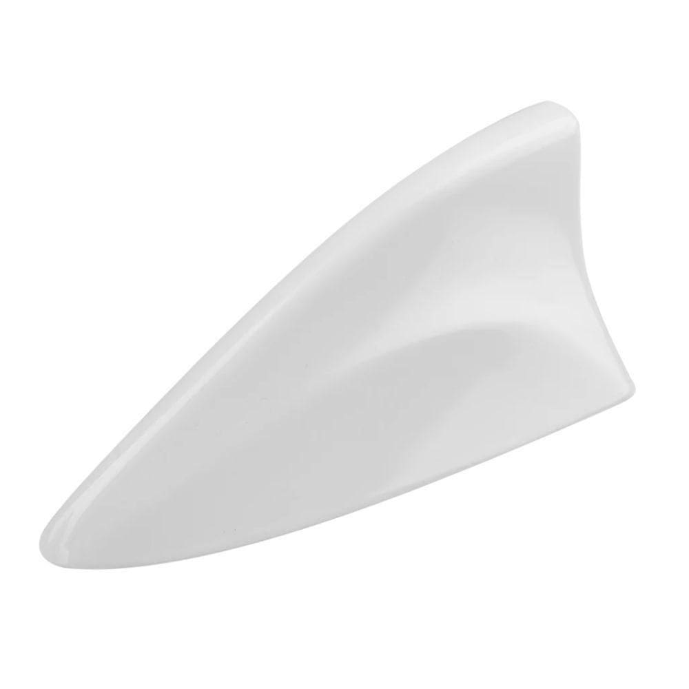 Antena Shark Tubarão Decorativa De Teto Automotiva Branca