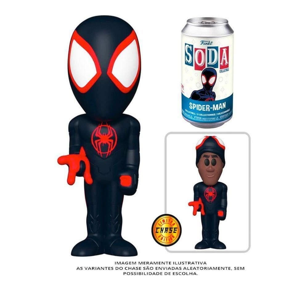 Pop Soda Spider-man Across The Spider-verse Miles Morales