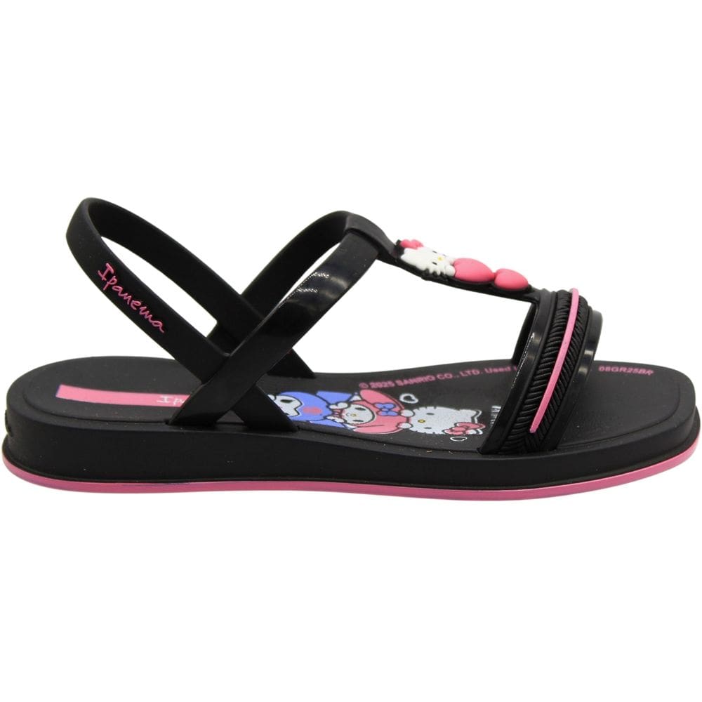 Sandália Rasteira Infantil Ipanema Juvenil Gatinha Friends
