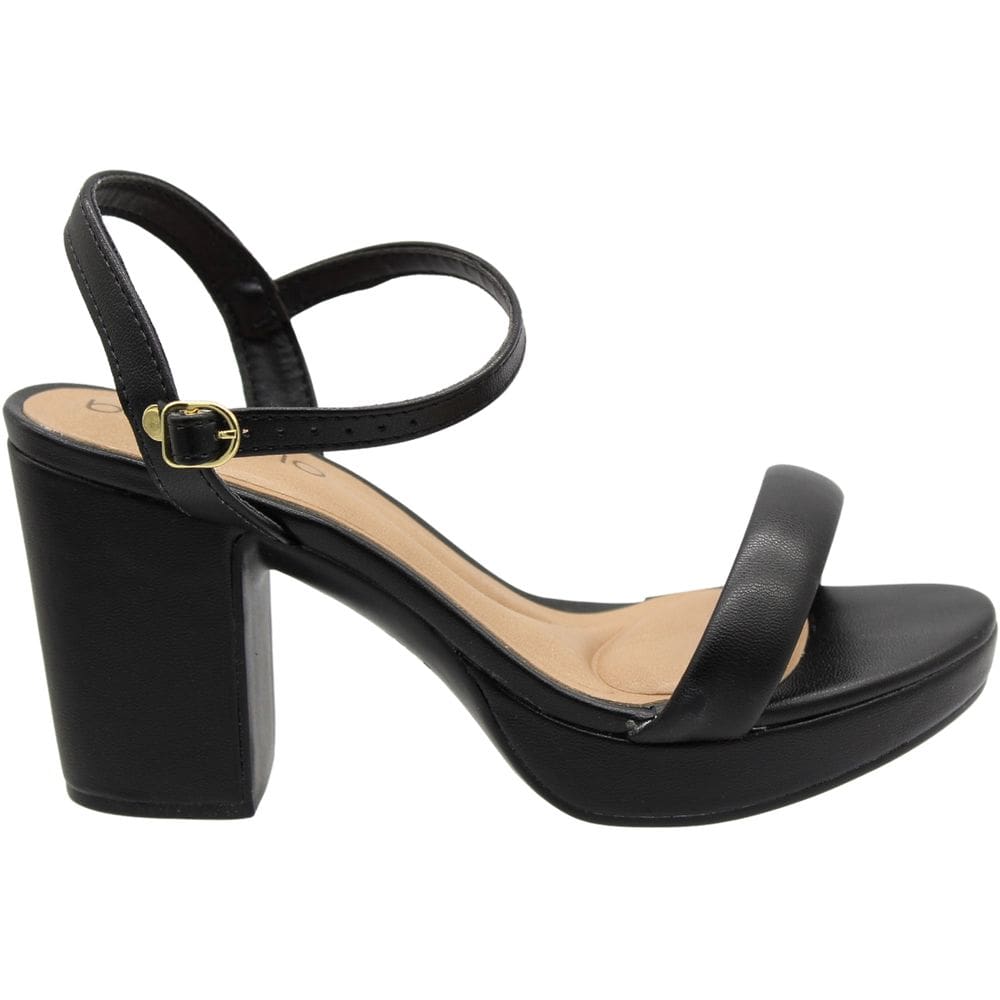 Sandália Salto Alto Beira Rio Elegante Tira Pronta Feminina