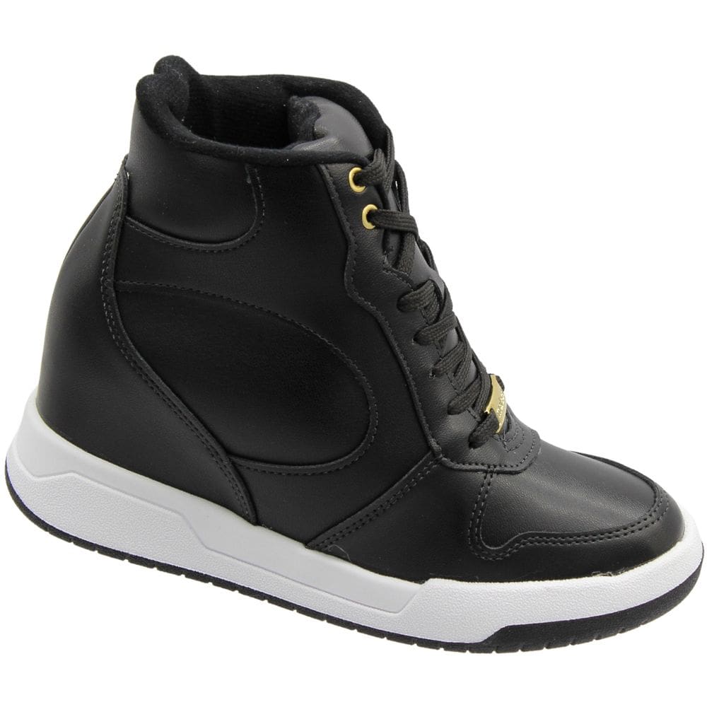 Tênis Sneakers Moleca Napa Turim Cano Alto Feminino