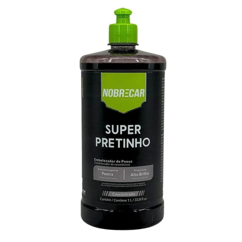 Super Pretinho Nobrecar - Embelezador De Pneus 1l