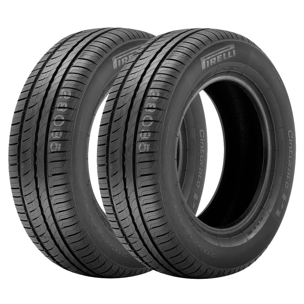 Jogo 2 Pneus Pirelli Aro 15 Cinturato P1 195/65R15 91H