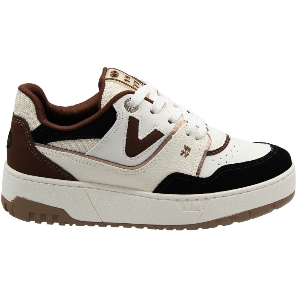 Tênis Plataforma Casual Via Marte Retrô 80`s Macio Feminino