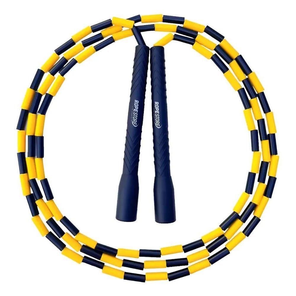Pula Corda Segmentada Crossover Ajustável Rope Cor Amarelo