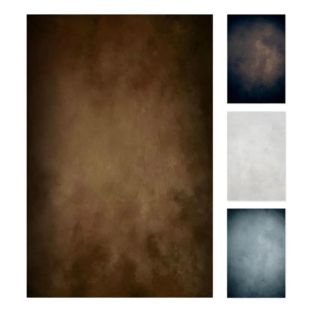 Fundo Fotográfico Textura Backdrop Em Tecido 1,70X Marrom