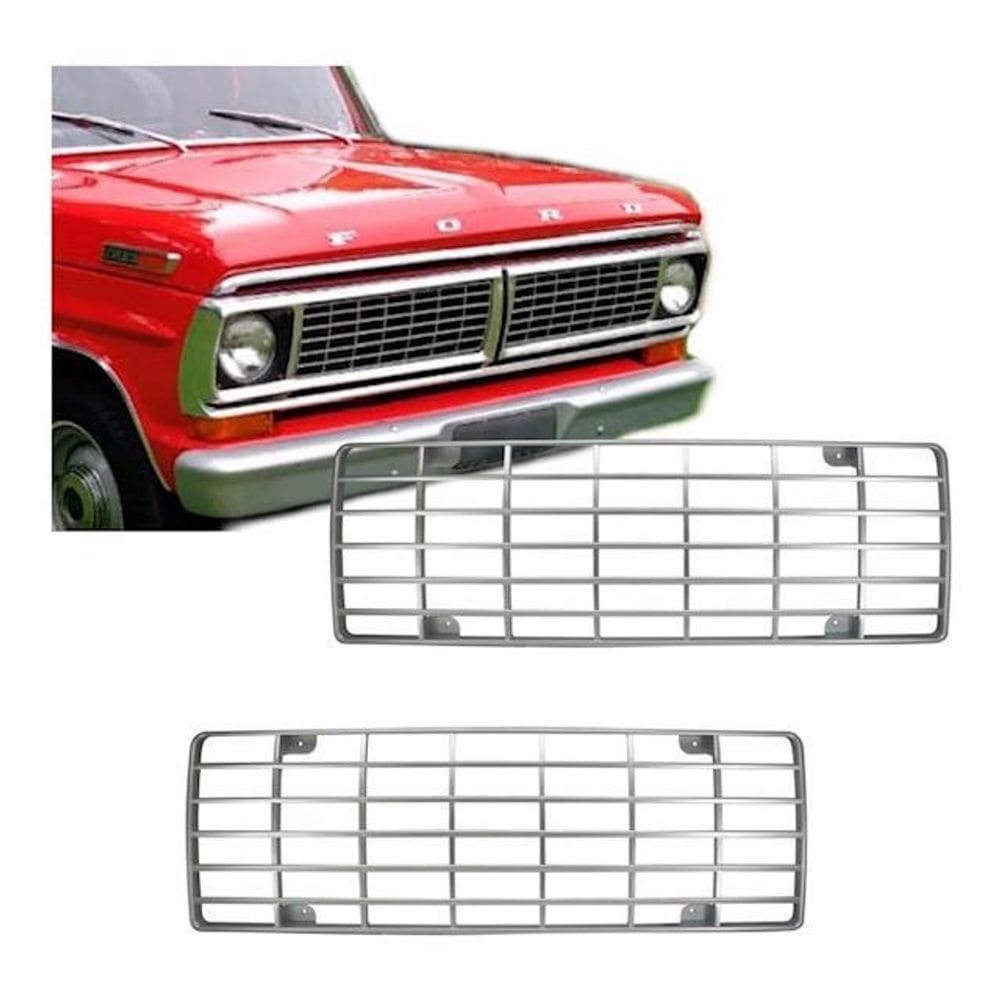 Par Grade Dianteira F100 F350 F1000 F4000 1972 A 1986 Crom