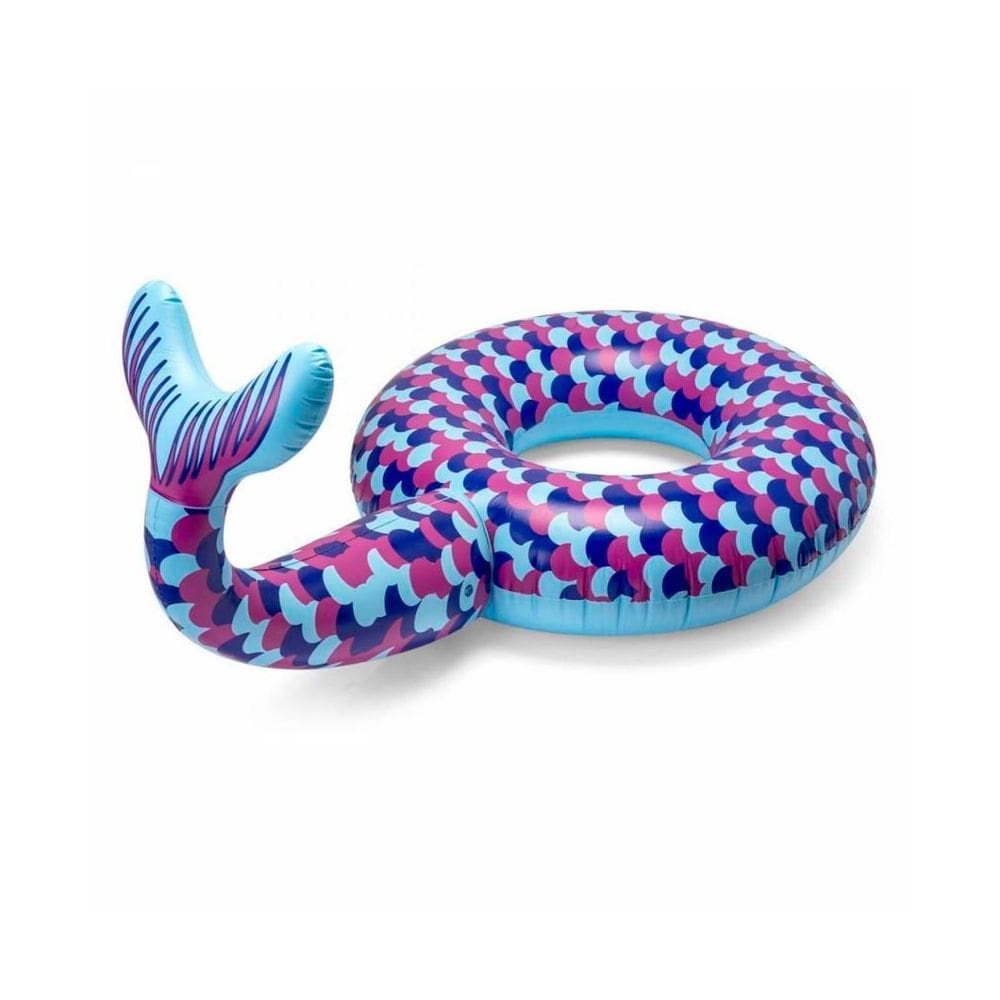 Boia Cauda De Sereia Inflável Para Piscina 1,75 X 1,10 Cm