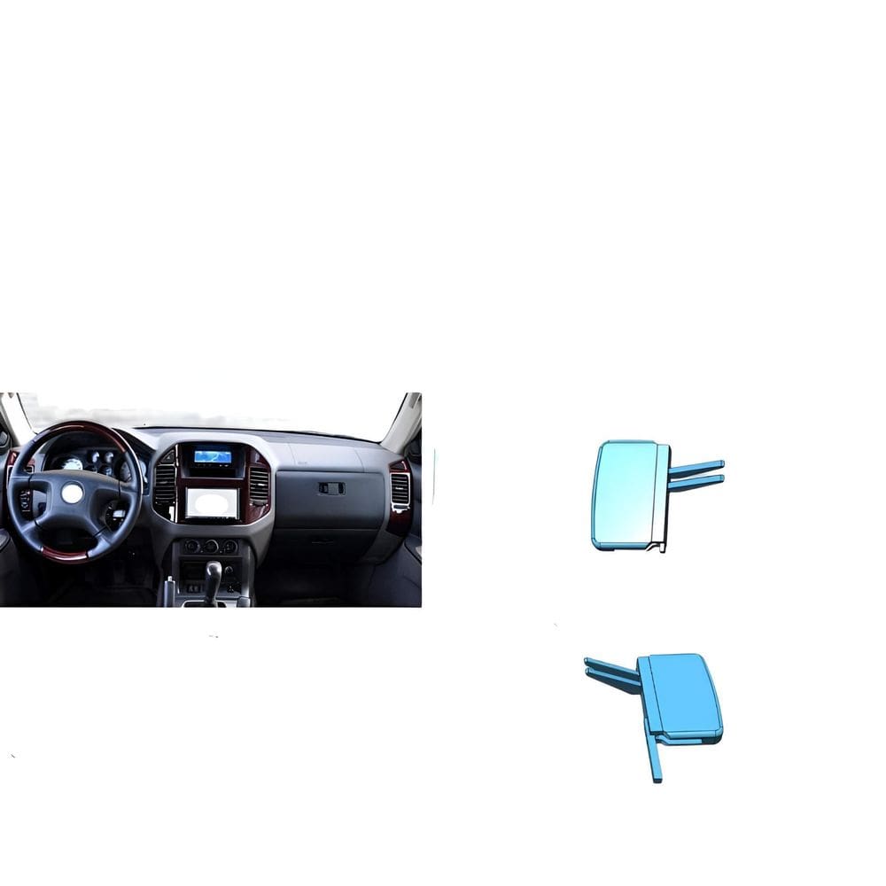 Botão Direcional Ajuste Difusor Ar Pajero Full