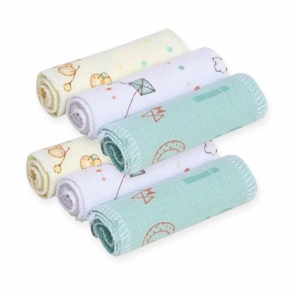 Kit 6 Faixa Umbilical Bebê Umbigo Enxoval Nascido Neutro