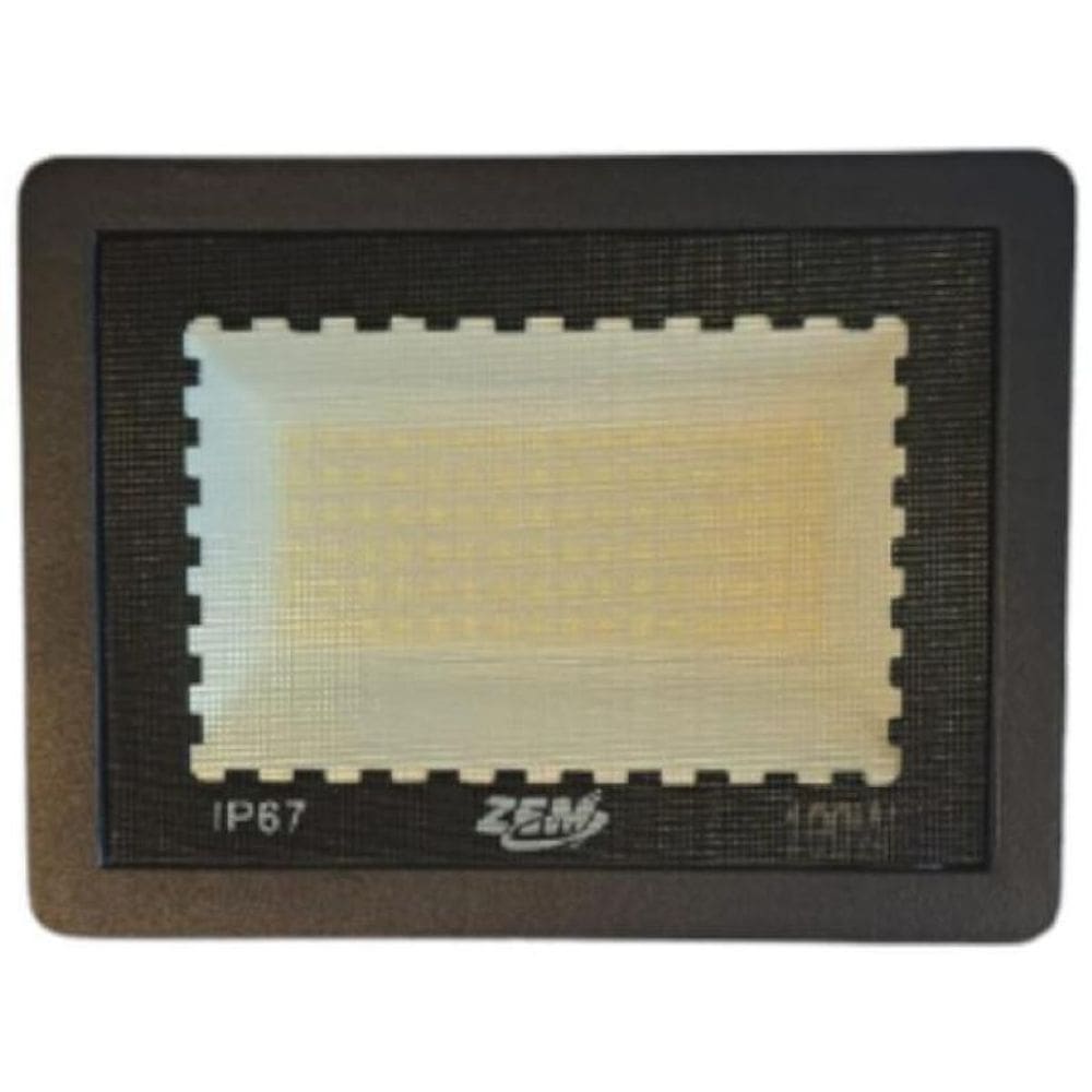 Kit 2 Refletores Led 100W Holofote Externo Jardim Ip67