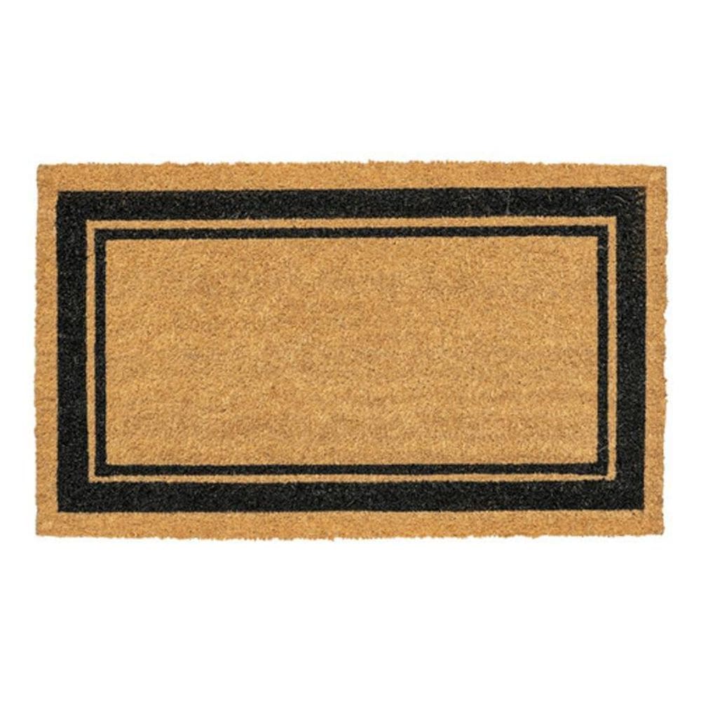 Tapete Capacho Geometrico Fibra De Coco 40X70 Cm Inspire