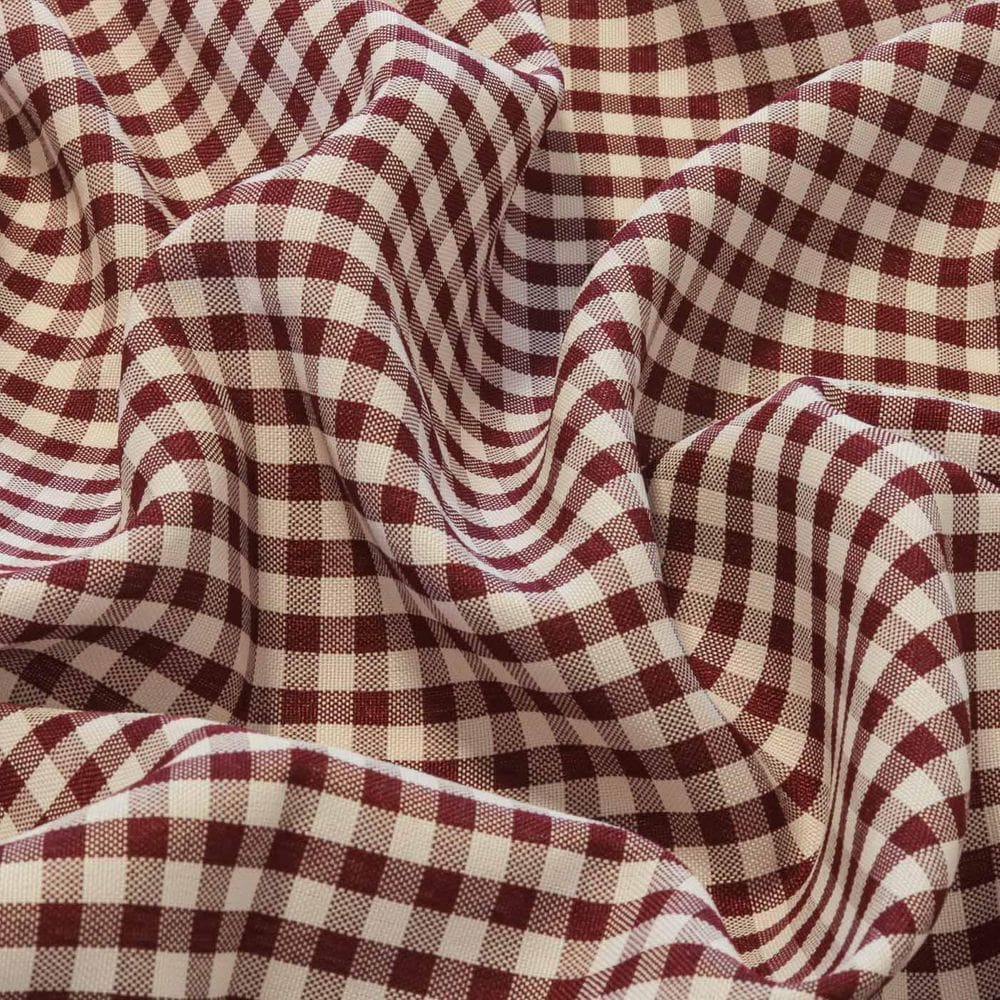 Tecido Oxford Estampado Xadrez 100% Poliéster Rolo 2 Metros