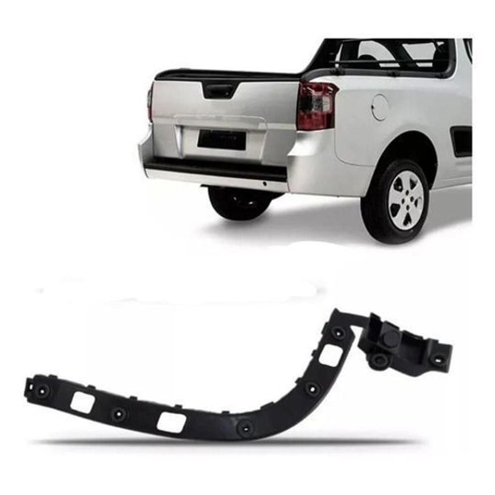 Guia Parachoque Traseiro Montana 2012 13 14 A 2020 Direito