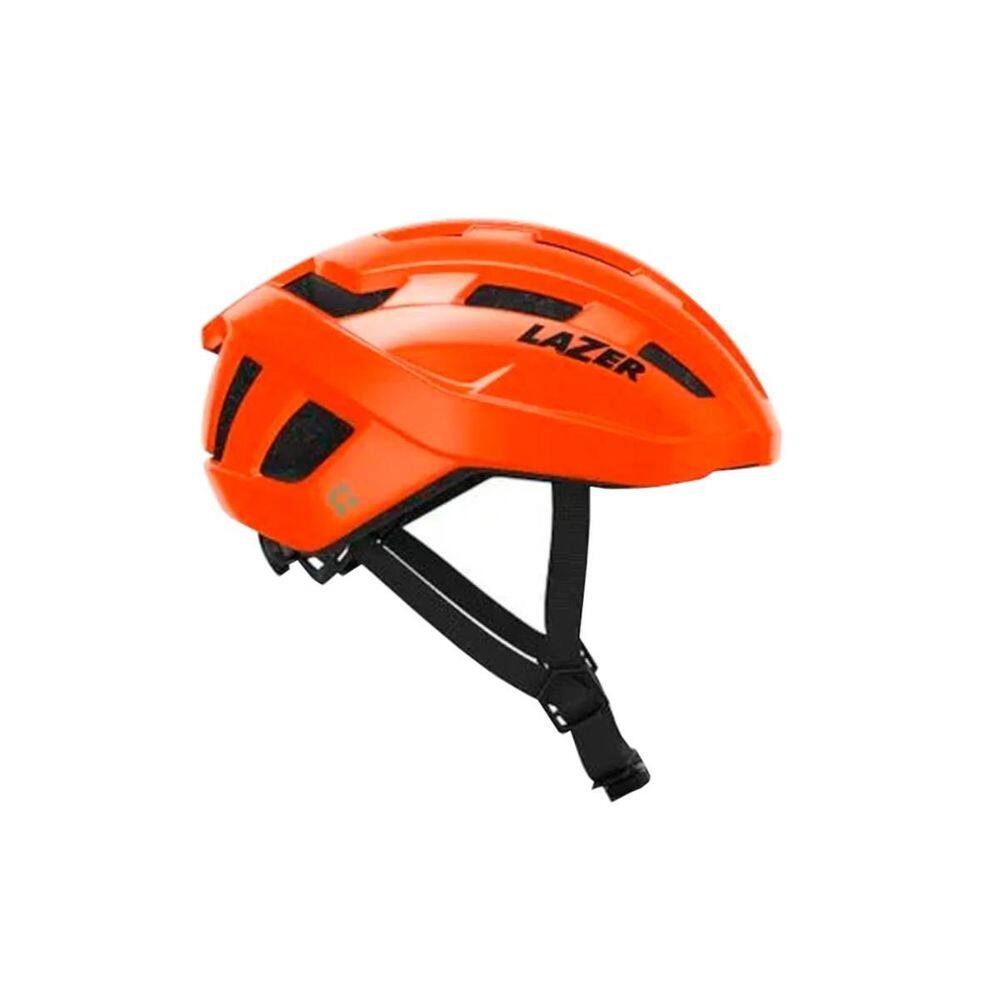 Capacete De Ciclismo Lazer Tempo Kineticore Laranja