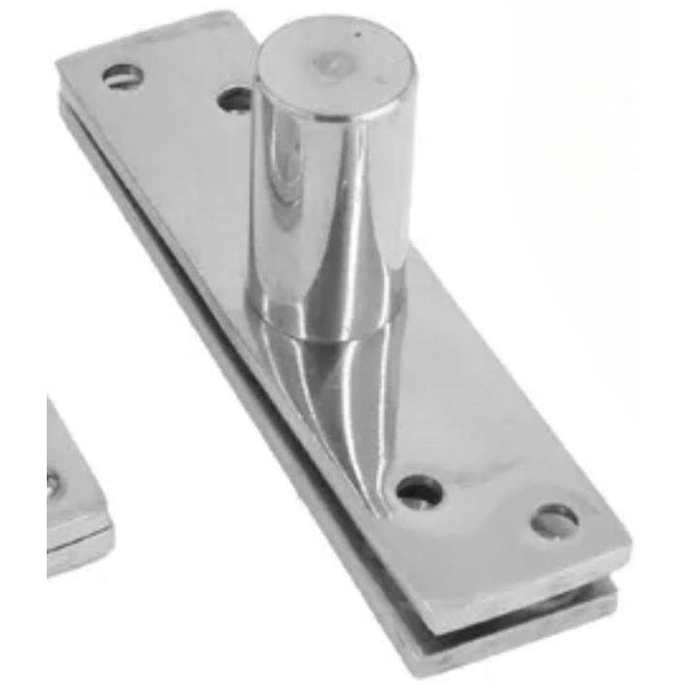 Dobradiça Porta Pino Pivotante Inox 304 Polido Até 150 Kg