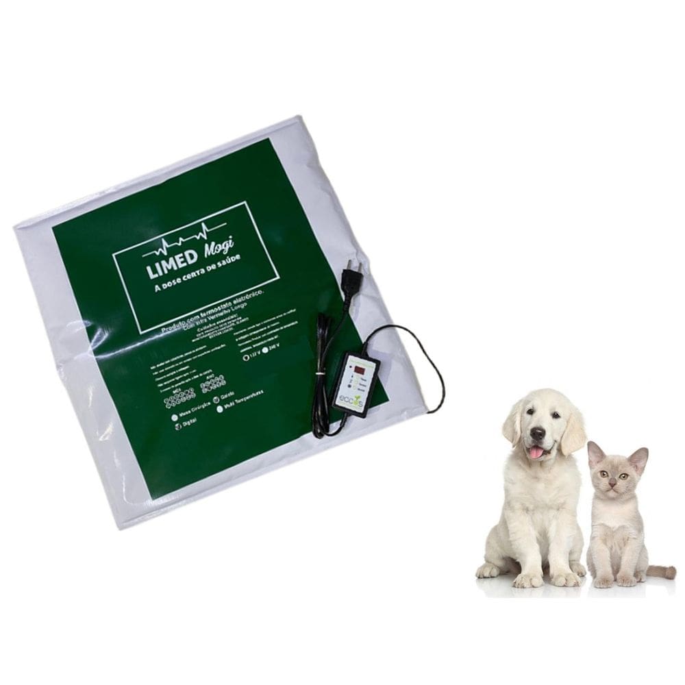 Colchonete Térmico Gaiola Controle Digital Caes/Gatos 220V