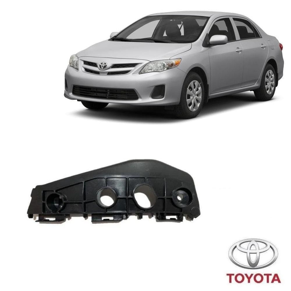 Guia Para-Choque Toyota Corolla 2012 A 2014 Lado Esquerdo