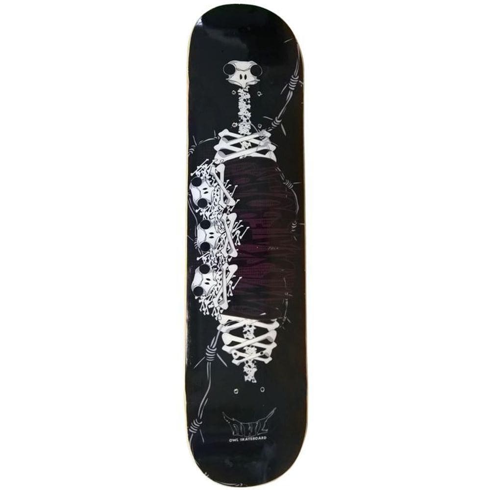 Shape Para Skate Street Owl Sports Ossos