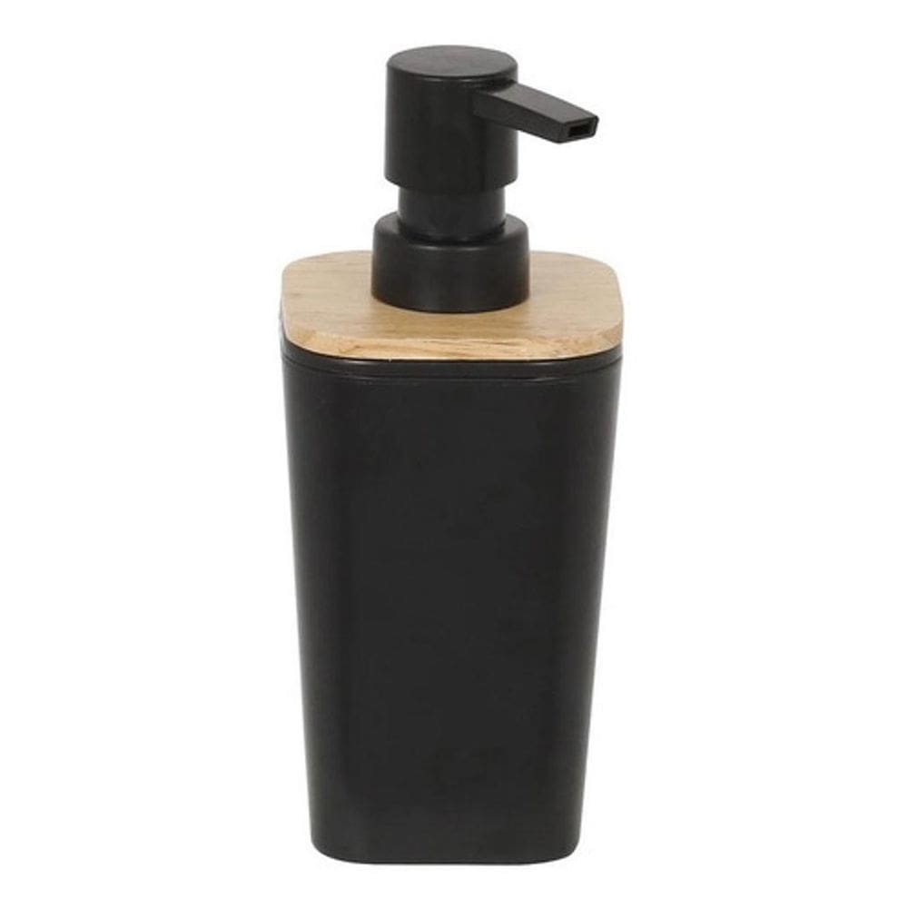 Porta Sabonete Líquido - Quadrado - Preto - Sensea
