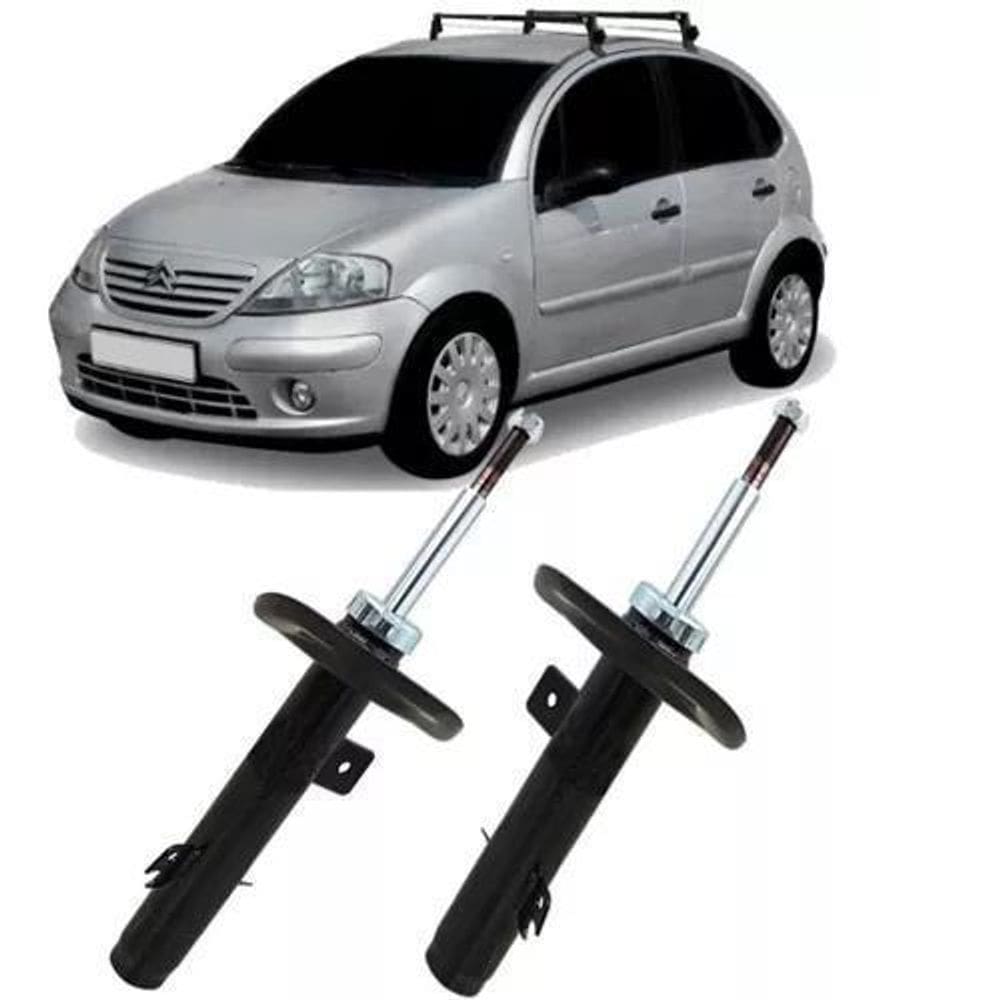 Par De Amortecedor Dianteiro Citroen C3 1.4 1.6 2002 À 2012
