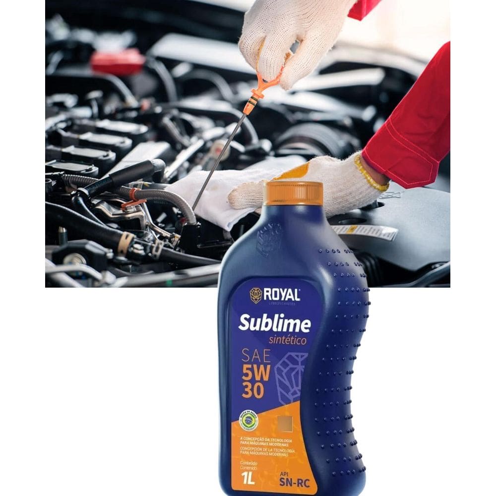 Kit 4X Óleo Royal Sublime 5W30 Sintético Sn-Rc Lubrificante