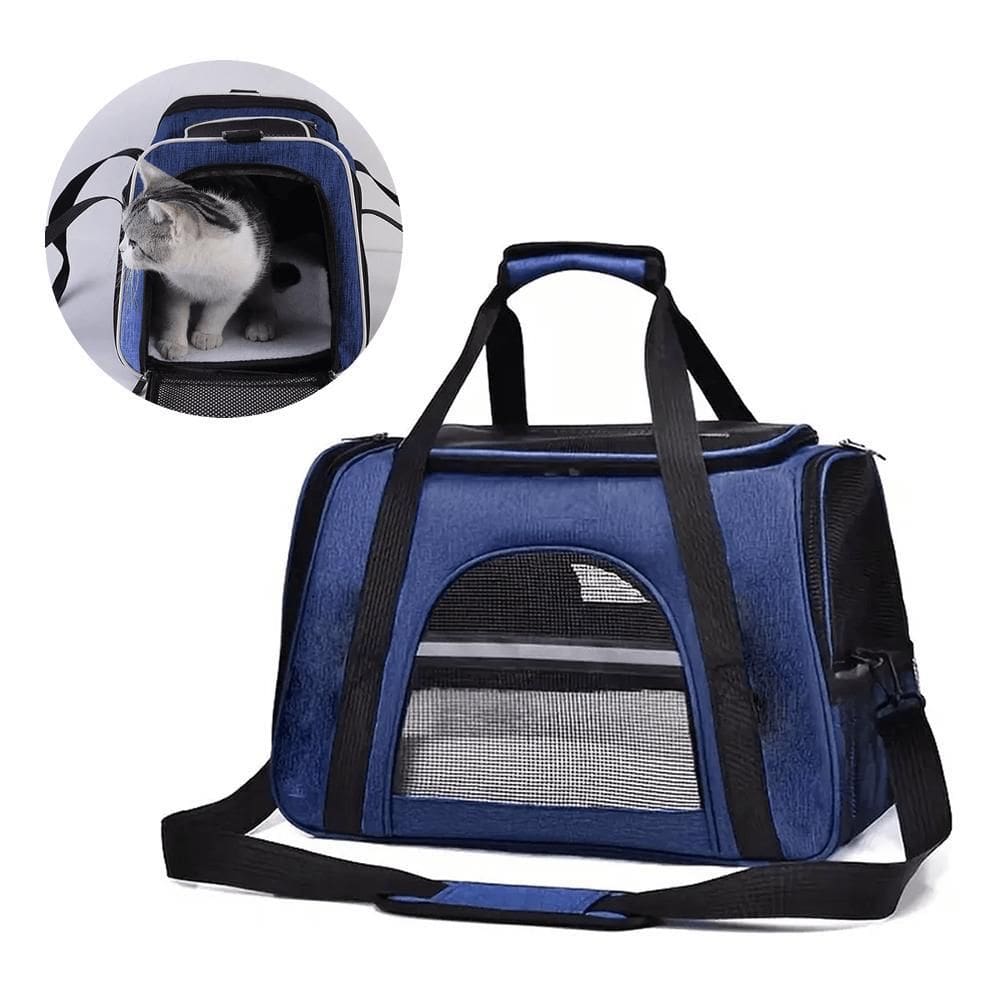 Bolsa Mala Luxo Transporte Pet Cães E Gatos Avião Carro