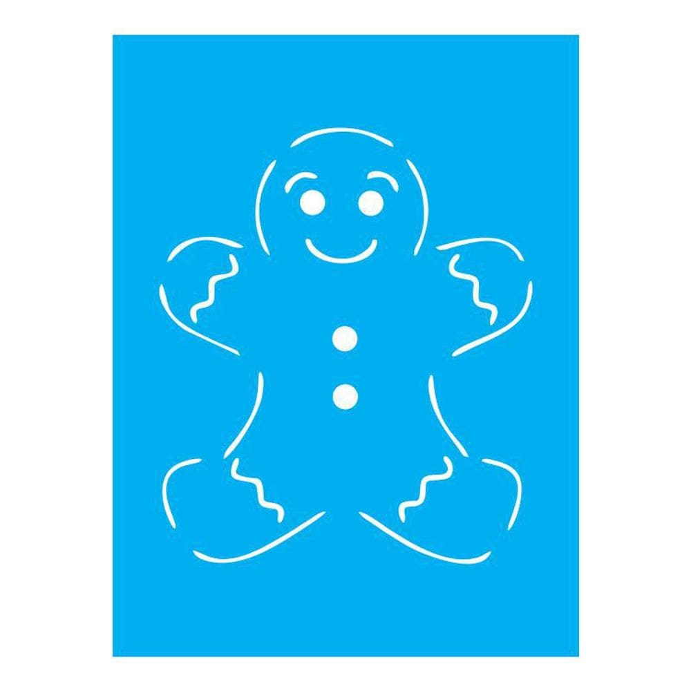 Stencil Tamako Biscoito Natal - 15X20Cm - Ref A3290