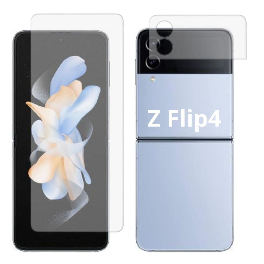Pelicula Hidrogel Premium Frente E Verso Samsung Z Flip 4