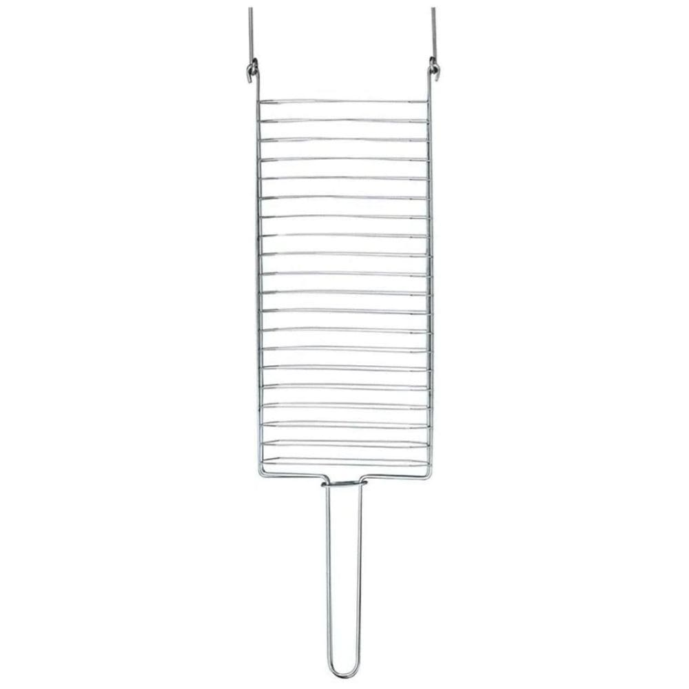 Kit Preparo Churrasco 4Pcs Churrasqueira Grelha Espeto 55Cm