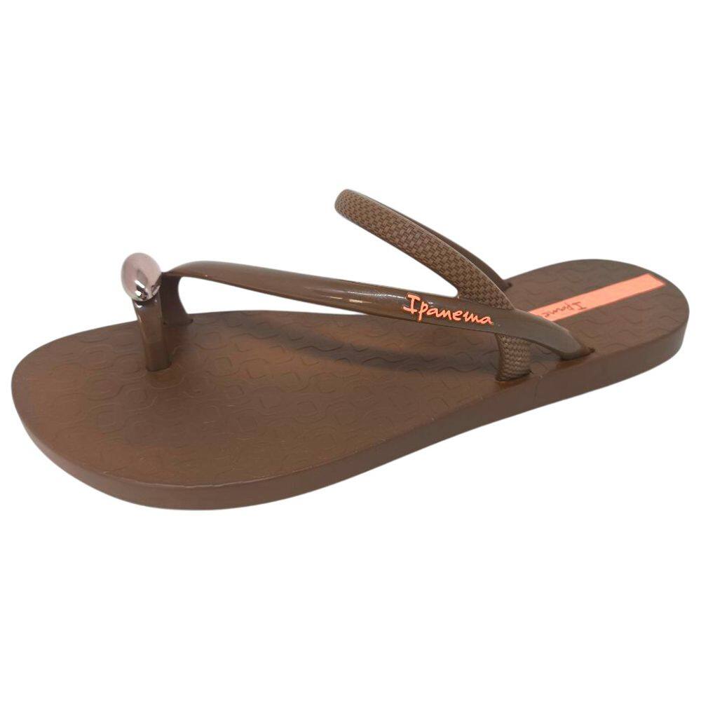 Chinelo Feminino Rasteira Aplicação Metálica Ring Ipanema