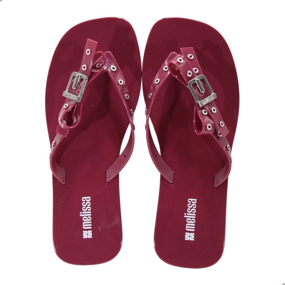 Tamanco Melissa Harmonic Squared Ad Vermelho