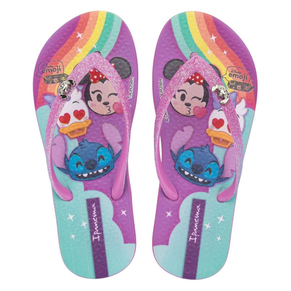 Chinelo Infantil Menina Stitch Disney Glam Ipanema Kids
