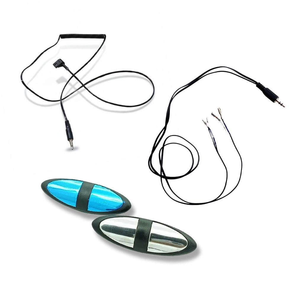 Sensor Hand Grip Com Fio Kit Completo Bicicleta Spinning Ergometrica Academia Treino Cardio Exercicio Fisico