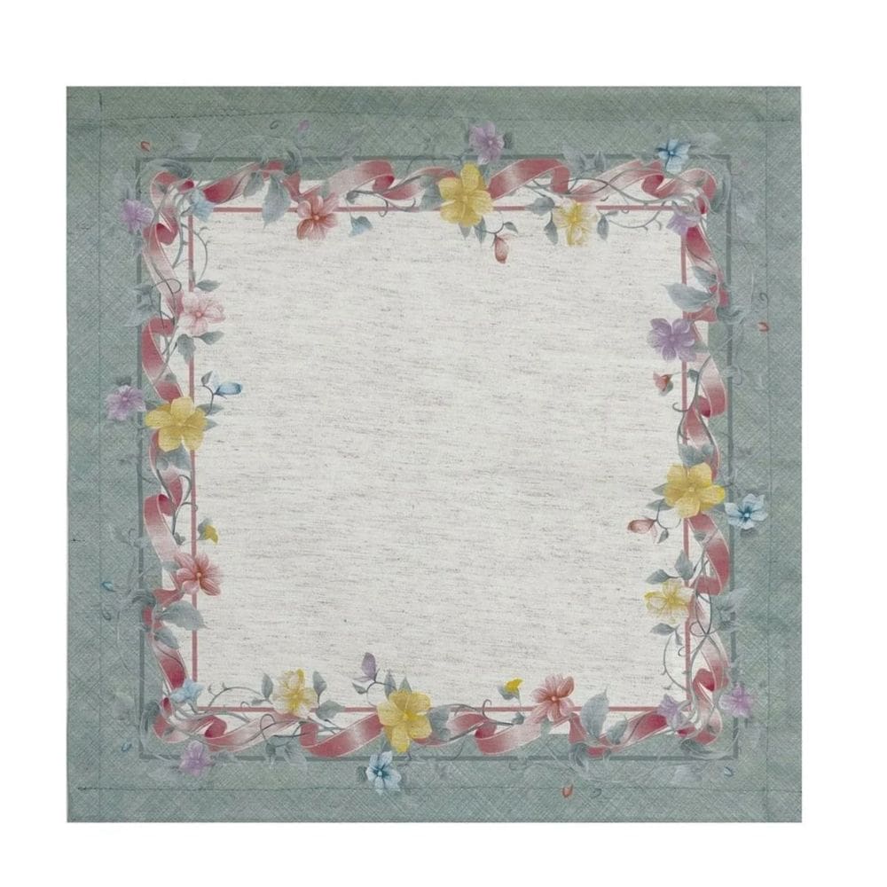 Guardanapo De Pascoa Em Linho Reencontros C/ 2Unid 40cm 533302