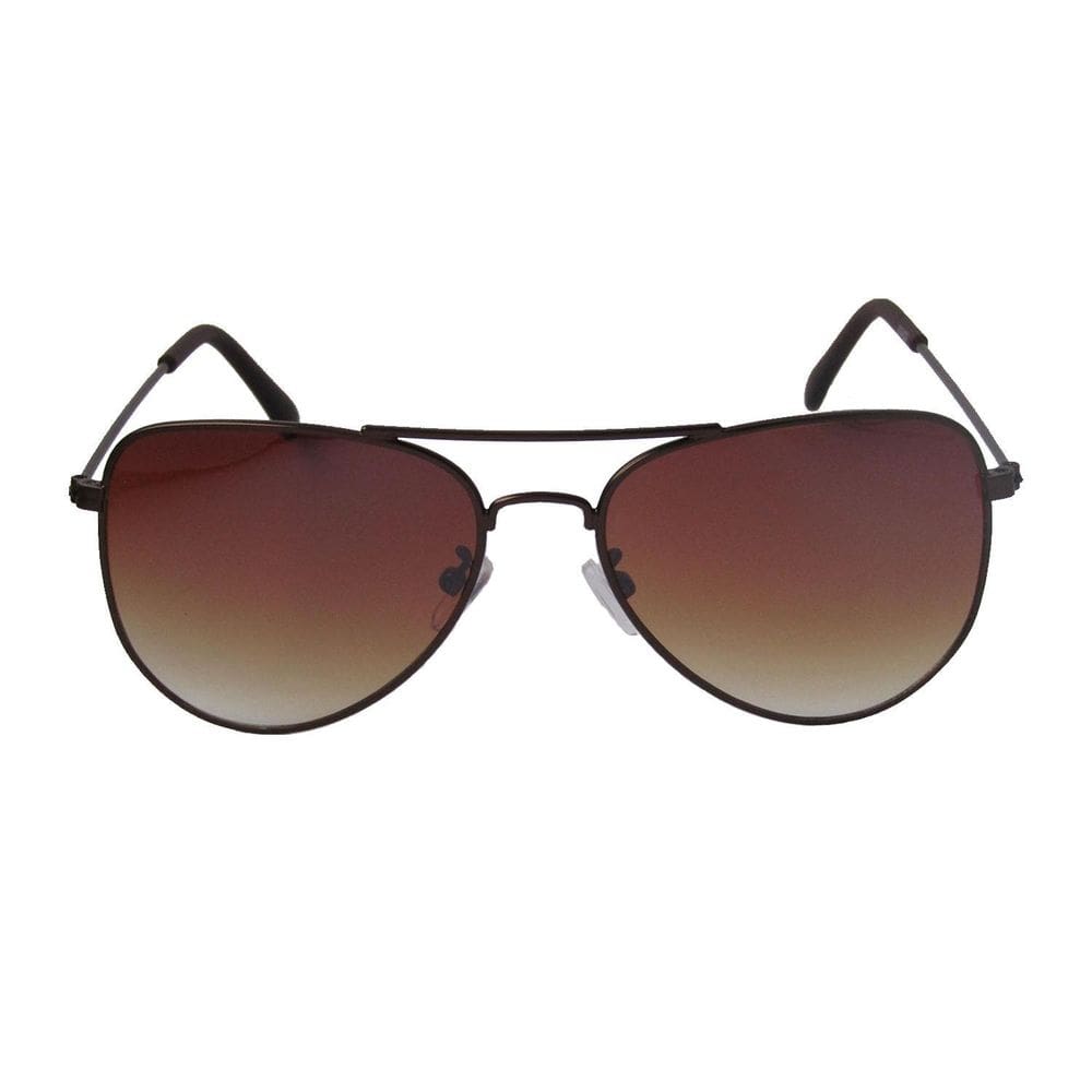 Óculos Solar Feminino Estilo Aviador Lente Marrom P