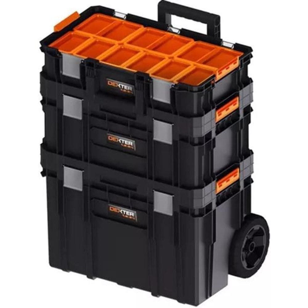 Carrinho Modular Completo - - 67X38X52,6 Cm