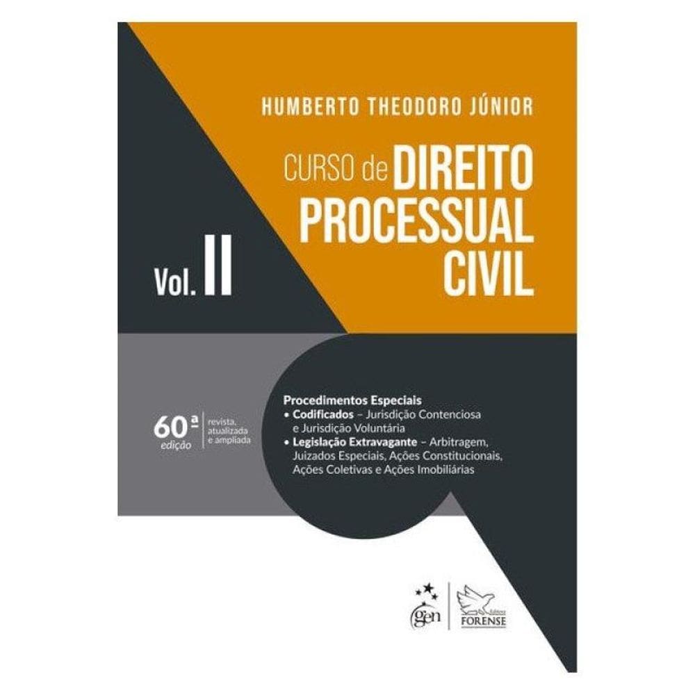 Curso De Direito Processual Civil Vol.2 - 60ª Edição 2026