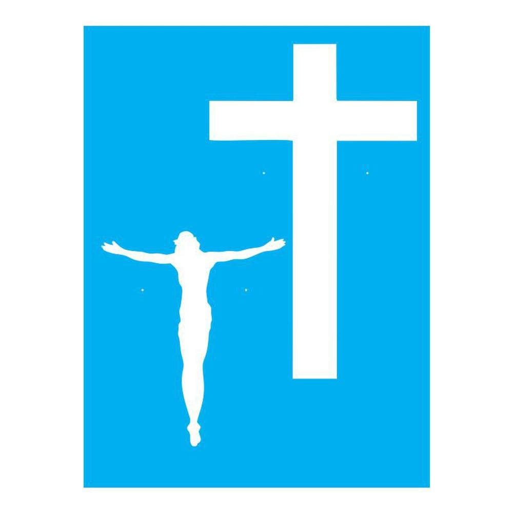 Stencil Tamako Cruz - 15X20Cm - Ref A2047