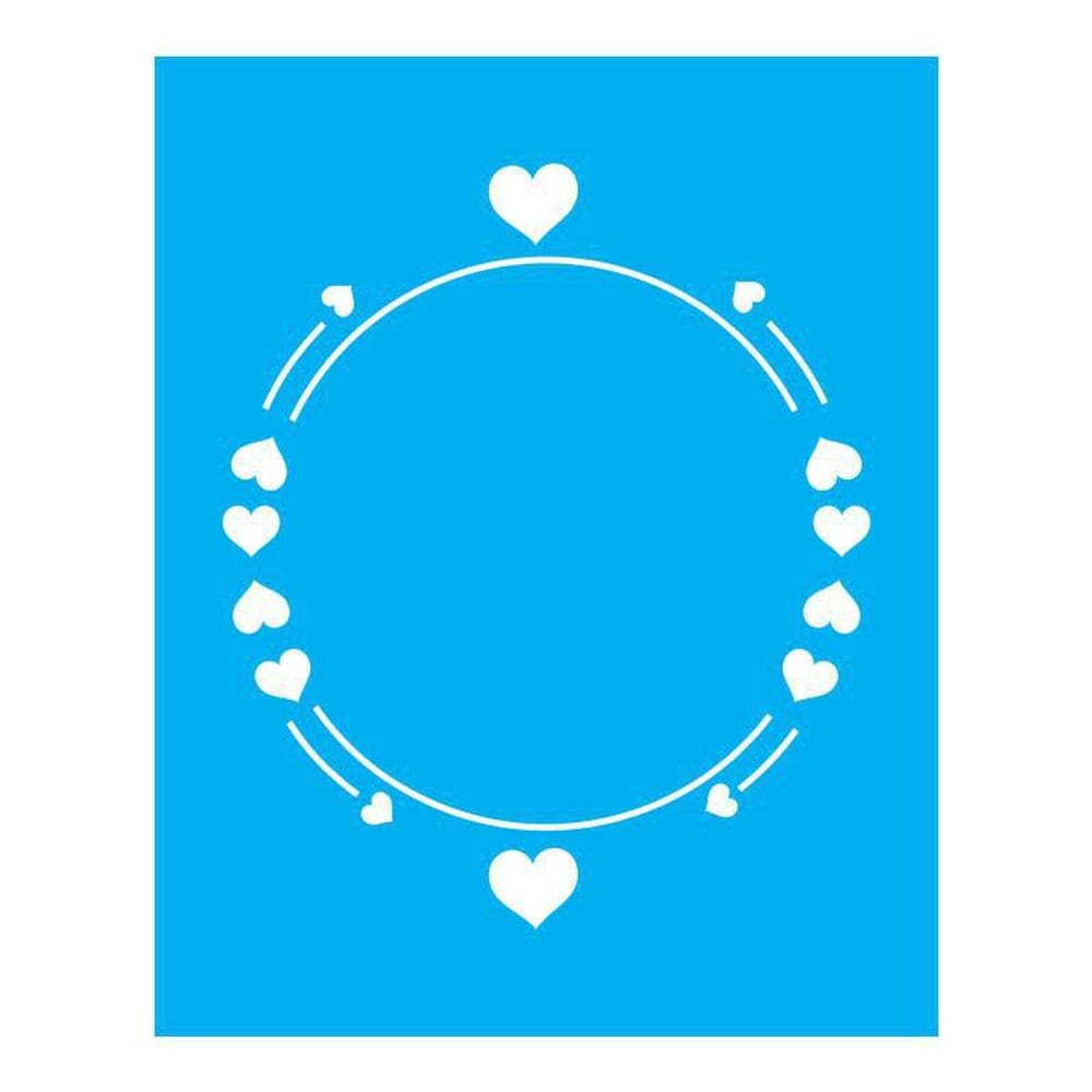 Stencil Tamako Moldura - 20X25Cm - Ref B736