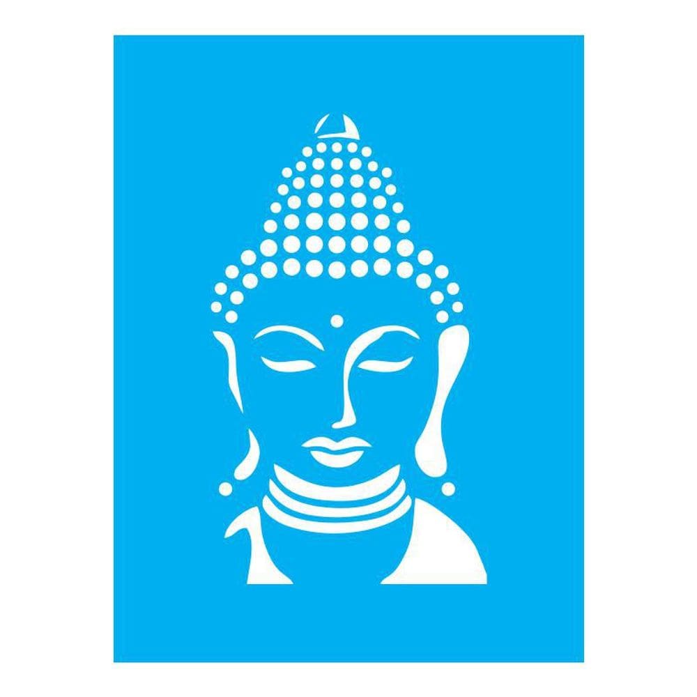 Stencil Tamako Buda - 15X20Cm - Ref A2450