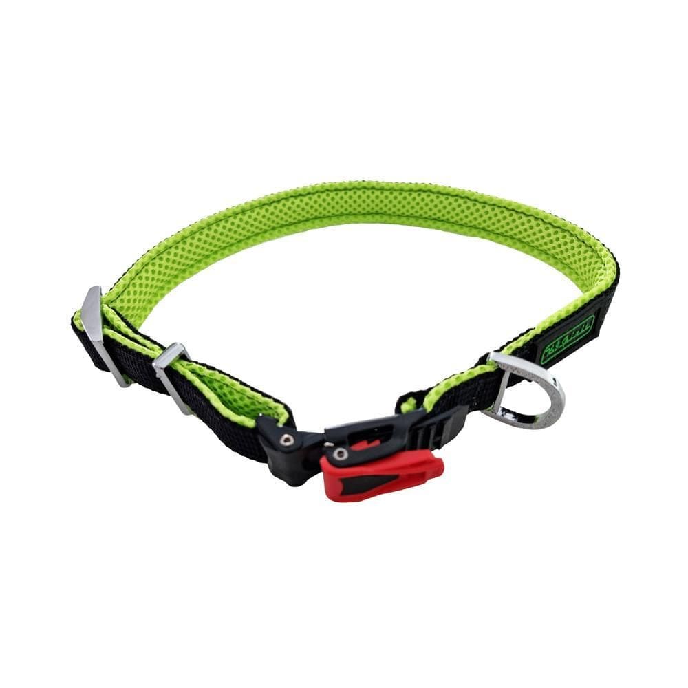 Coleira Para Cães K-9 Spirit Prime Silver G Preta E Verde