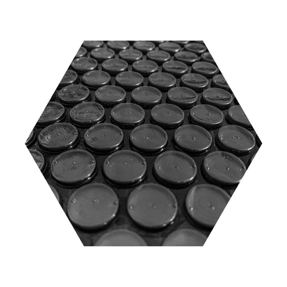 Capa Térmica Piscina 8 X 2,5 Thermocap 300 Micras Preta