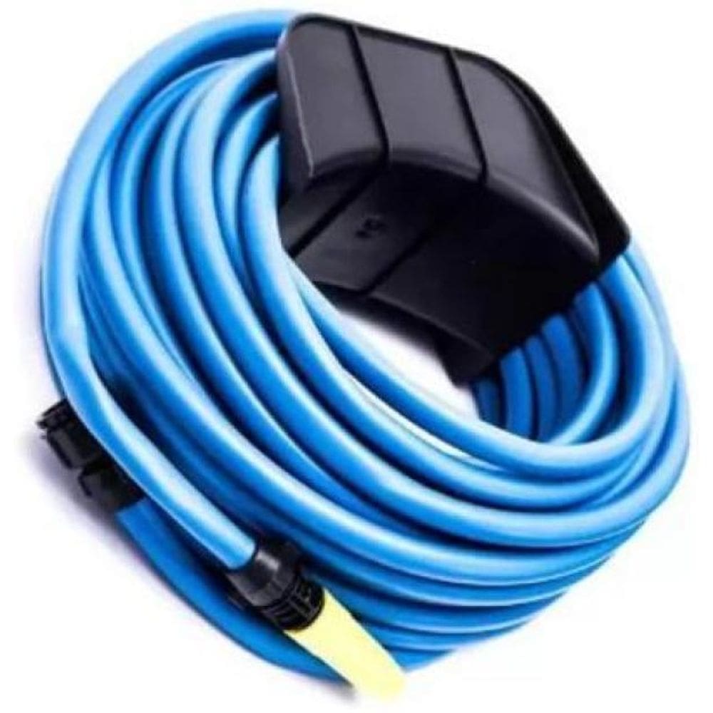 Suporte Organizador Para Enrolar Mangueira Preto 20X12Cm