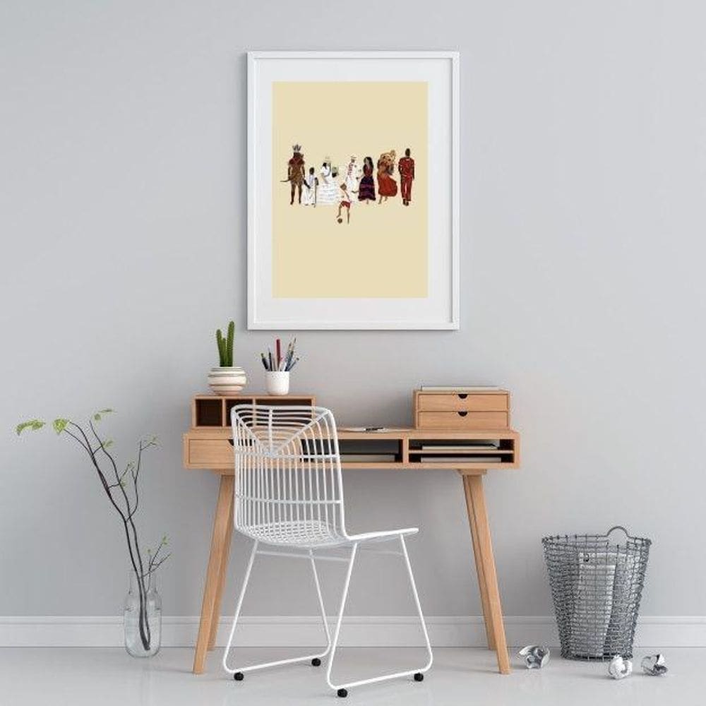 Quadro Decorativo Entidades Umbanda - 60X48Cm