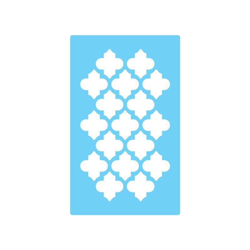 Stencil de Parede Tamako Textura - 55 x 90cm - PETG 0,3mm